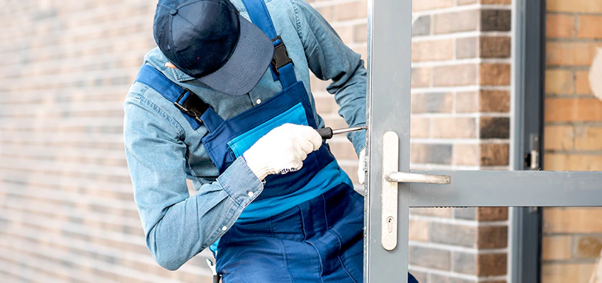Pivot Storefront Door Locks Installation in Tustin, California